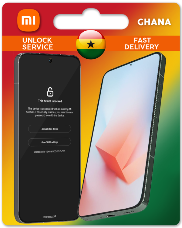 Xiaomi Mi Account Unlock Remove Ghana