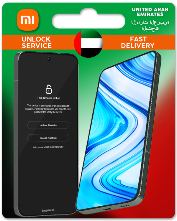 Xiaomi Mi Account Unlock Remove United-Arab-Emirates